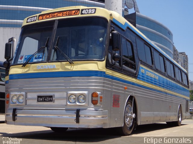 Ônibus Particulares 4099 na cidade de São Paulo, São Paulo, Brasil, por Felipe Gonzales. ID da foto: 2261090.