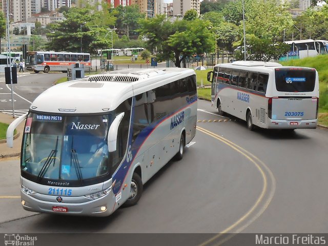 Viação Nasser 211115 na cidade de Ribeirão Preto, São Paulo, Brasil, por Marcio Freitas. Número da foto: #2260698.