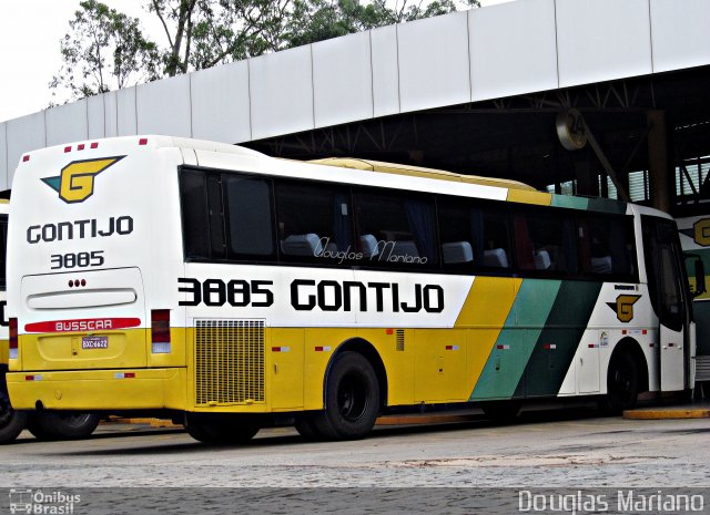 Empresa Gontijo de Transportes 3885 na cidade de Perdões, Minas Gerais, Brasil, por Douglas Mariano. ID da foto: 2260278.