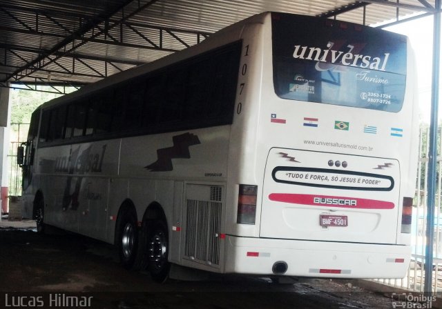 Universal Turismo 1070 na cidade de Lagoa Dourada, Minas Gerais, Brasil, por Jose Hilmar. Número da foto: #2260820.