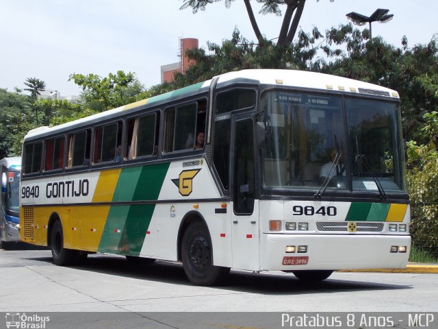 Empresa Gontijo de Transportes 9840 na cidade de São Paulo, São Paulo, Brasil, por Cristiano Soares da Silva. ID da foto: 2260889.