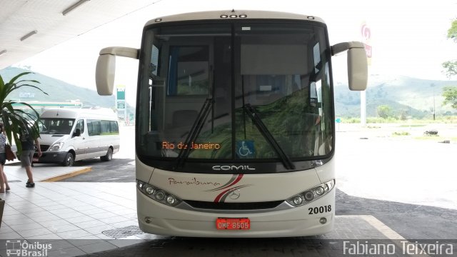 Paraibuna Transportes 20018 na cidade de Juiz de Fora, Minas Gerais, Brasil, por Fabiano Teixeira. Número da foto: #2261505.