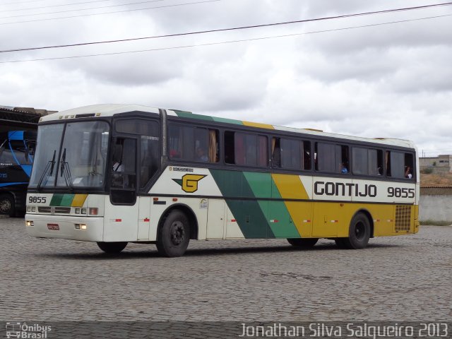 Empresa Gontijo de Transportes 9855 na cidade de Salgueiro, Pernambuco, Brasil, por Jonathan Silva. ID da foto: 2260318.