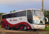 Expresso São Luiz 7110 na cidade de São Luís de Montes Belos, Goiás, Brasil, por Allan Afonso. Número da foto: #2261450.