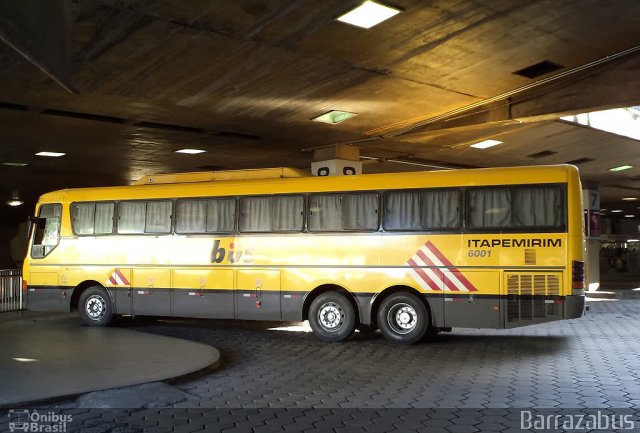 Viação Itapemirim 6001 na cidade de Belo Horizonte, Minas Gerais, Brasil, por Rodrigo Barraza. Número da foto: #2263784.