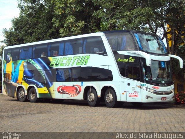 Eucatur - Empresa União Cascavel de Transportes e Turismo 4900 na cidade de Ji-Paraná, Rondônia, Brasil, por Alex da Silva Rodrigues. Número da foto: #2263872.