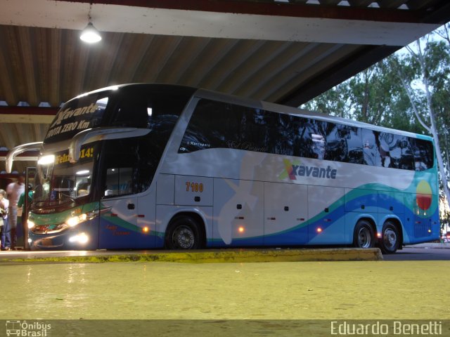 Viação Xavante 7100 na cidade de Cuiabá, Mato Grosso, Brasil, por Eduardo Benetti . ID da foto: 2263612.