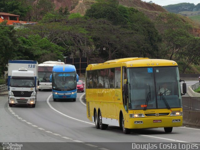 Viação Itapemirim 45261 na cidade de Aparecida, São Paulo, Brasil, por Douglas Costa Lopes. ID da foto: 2261811.