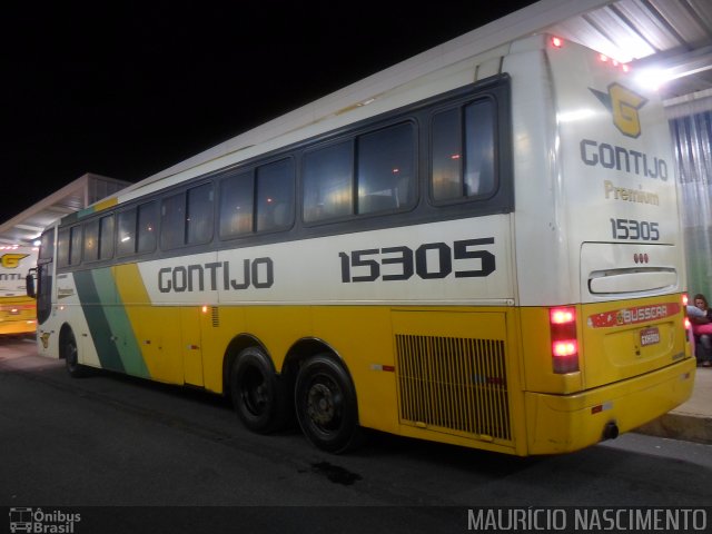 Empresa Gontijo de Transportes 15305 na cidade de Belo Horizonte, Minas Gerais, Brasil, por Maurício Nascimento. ID da foto: 2263915.