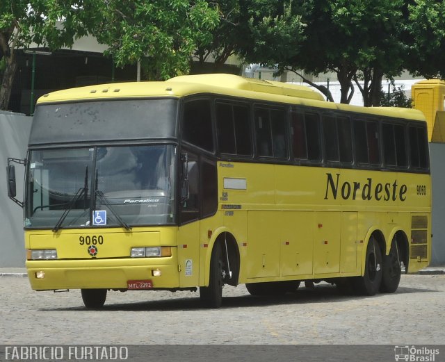 Viação Nordeste 9060 na cidade de Fortaleza, Ceará, Brasil, por Francisco José e  Silva Furtado. Número da foto: #2262671.