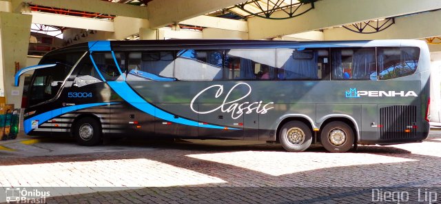 Empresa de Ônibus Nossa Senhora da Penha 53004 na cidade de Joinville, Santa Catarina, Brasil, por Diego Lip. Número da foto: #2262267.