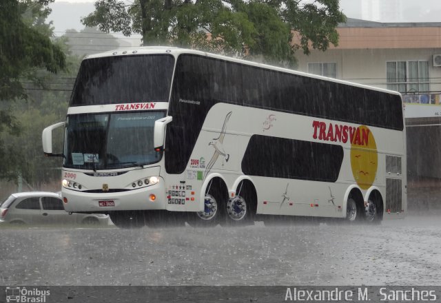 Transvan Transportes e Turismo 2009 na cidade de Francisco Beltrão, Paraná, Brasil, por Alexandre M.  Sanches. Número da foto: #2261611.