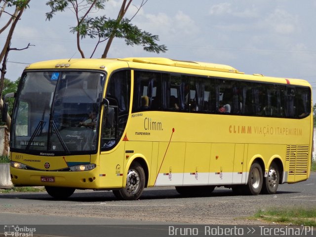 Viação Itapemirim 8871 na cidade de Teresina, Piauí, Brasil, por Bruno  Roberto. Número da foto: #2263361.