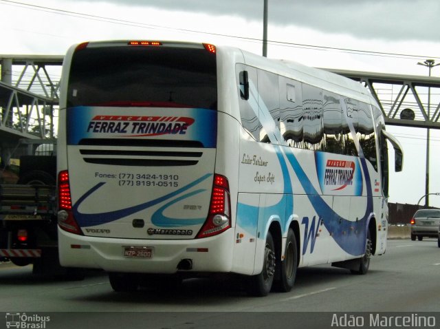 Viação Ferraz Trindade 1500 na cidade de Belo Horizonte, Minas Gerais, Brasil, por Adão Raimundo Marcelino. ID da foto: 2263551.