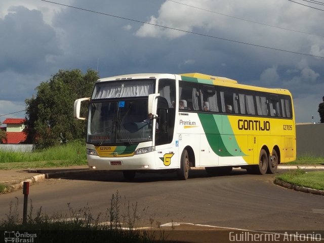 Empresa Gontijo de Transportes 12705 na cidade de Araxá, Minas Gerais, Brasil, por Guilherme Antonio. Número da foto: #2265587.