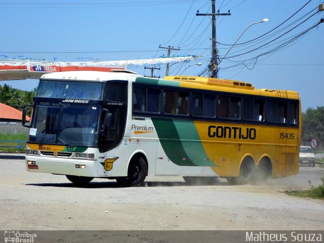 Empresa Gontijo de Transportes 15435 na cidade de Tanguá, Rio de Janeiro, Brasil, por Matheus Souza. ID da foto: 2265659.