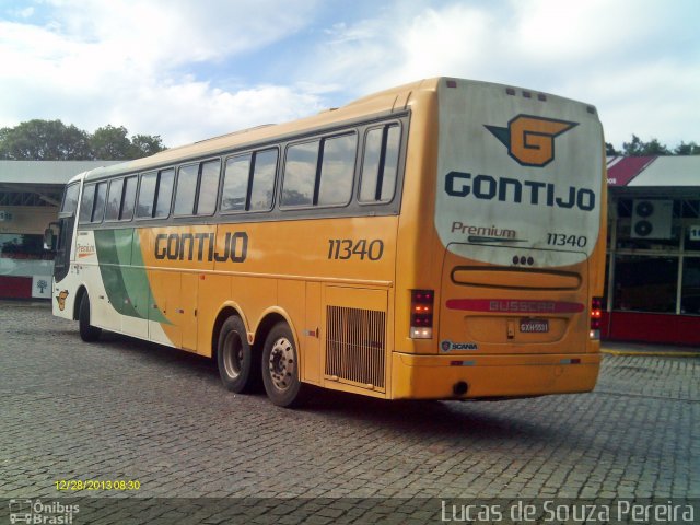 Empresa Gontijo de Transportes 11340 na cidade de Campos dos Goytacazes, Rio de Janeiro, Brasil, por Lucas de Souza Pereira. Número da foto: #2266151.