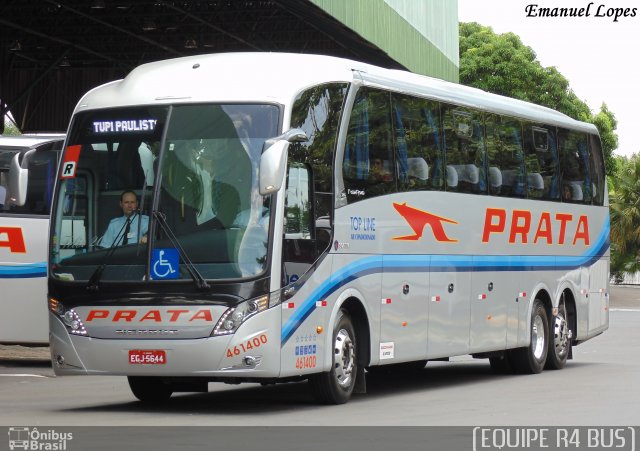 Expresso de Prata 461400 na cidade de Bauru, São Paulo, Brasil, por Emanuel Corrêa Lopes. ID da foto: 2265928.