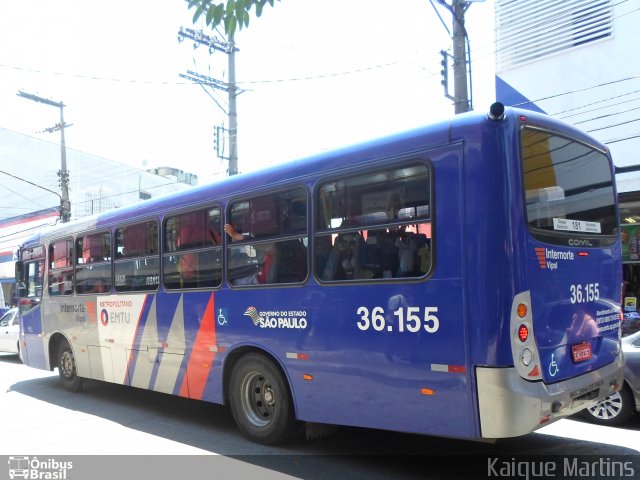 Vipol Transportes Rodoviários - TIPBUS - Transportes Intermunicipal 36.155 na cidade de São Paulo, São Paulo, Brasil, por Kaique Martins. Número da foto: #2264201.