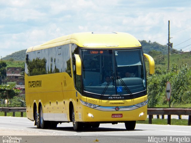 Viação Itapemirim 60505 na cidade de Queimados, Rio de Janeiro, Brasil, por Miguel Angelo. Número da foto: #2265699.