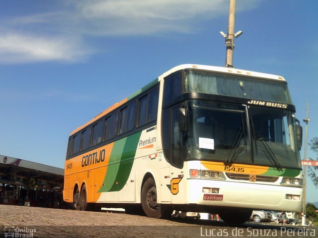 Empresa Gontijo de Transportes 15435 na cidade de Campos dos Goytacazes, Rio de Janeiro, Brasil, por Lucas de Souza Pereira. ID da foto: 2266163.