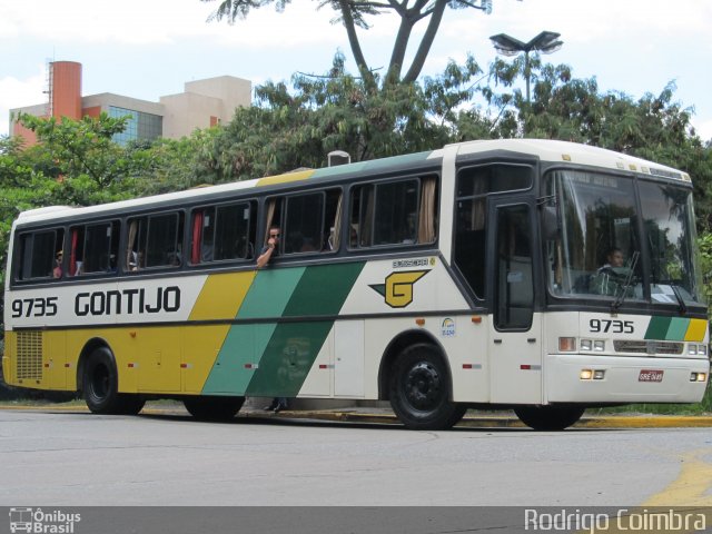Empresa Gontijo de Transportes 9735 na cidade de São Paulo, São Paulo, Brasil, por Rodrigo Coimbra. Número da foto: #2265094.