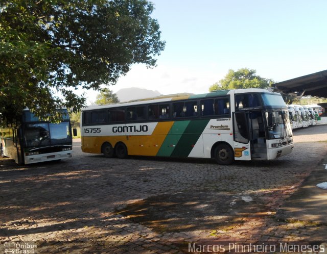 Empresa Gontijo de Transportes 15755 na cidade de Guarapari, Espírito Santo, Brasil, por Marcos Pinnheiro Meneses. ID da foto: 2265025.