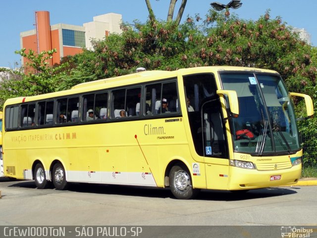 Viação Itapemirim 9031 na cidade de São Paulo, São Paulo, Brasil, por Clemilton Rodrigues . ID da foto: 2265926.