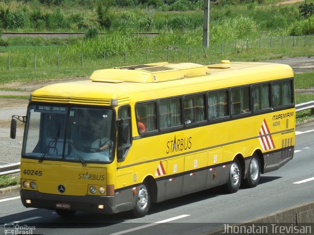 Viação Itapemirim 40245 na cidade de Lavrinhas, São Paulo, Brasil, por Jhonatan Diego da Silva Trevisan. Número da foto: #2265966.