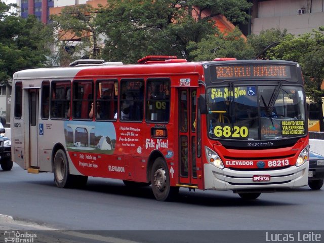 Viação Novo Retiro 88213 na cidade de Belo Horizonte, Minas Gerais, Brasil, por Lucas Leite. Número da foto: #2265726.