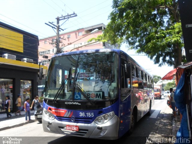 Vipol Transportes Rodoviários - TIPBUS - Transportes Intermunicipal 36.155 na cidade de São Paulo, São Paulo, Brasil, por Kaique Martins. Número da foto: #2264967.