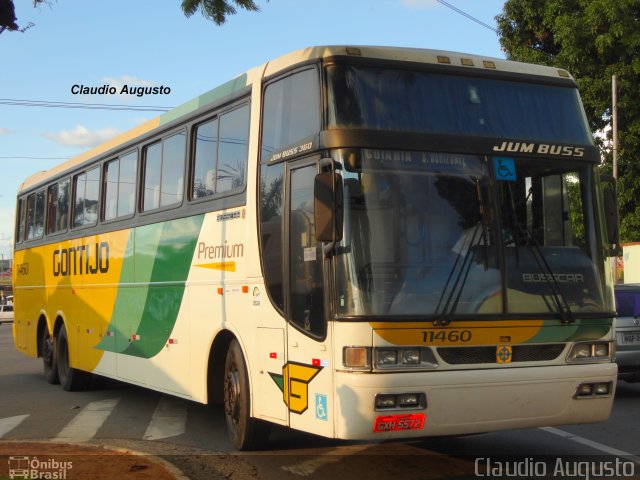 Empresa Gontijo de Transportes 11460 na cidade de Goiânia, Goiás, Brasil, por Claudio Augusto. ID da foto: 2266285.