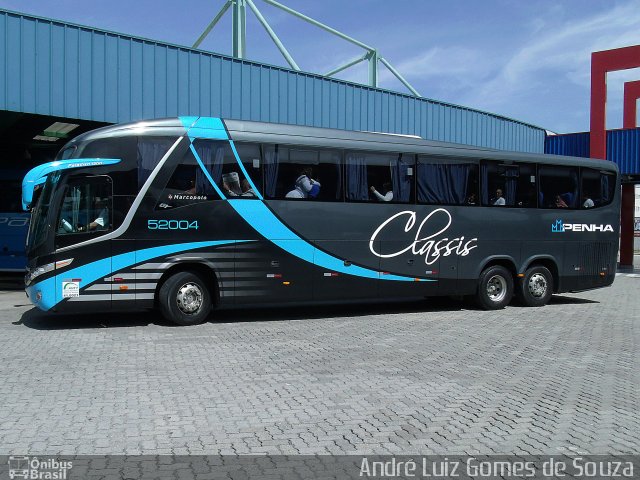 Empresa de Ônibus Nossa Senhora da Penha 52004 na cidade de Resende, Rio de Janeiro, Brasil, por André Luiz Gomes de Souza. Número da foto: #2267635.