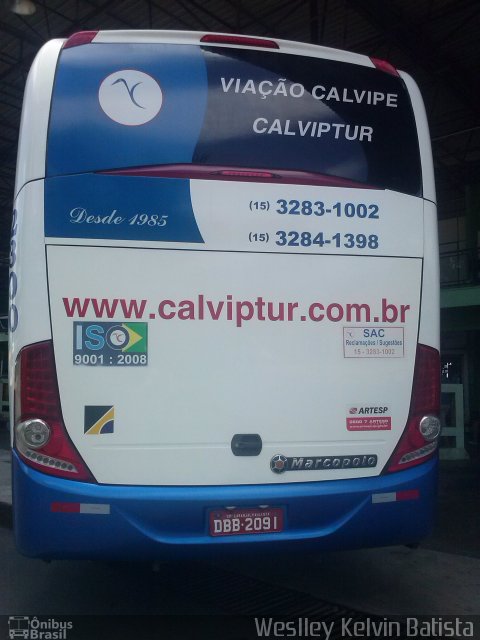 Viação Calvip 2300 na cidade de Boituva, São Paulo, Brasil, por Weslley Kelvin Batista. Número da foto: #2267136.