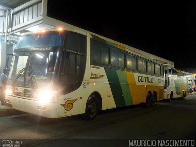 Empresa Gontijo de Transportes 15305 na cidade de Belo Horizonte, Minas Gerais, Brasil, por Maurício Nascimento. Número da foto: #2268029.
