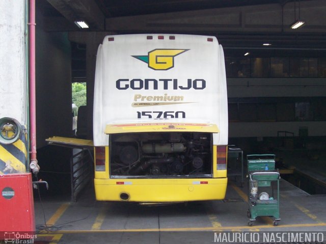 Empresa Gontijo de Transportes 15760 na cidade de Belo Horizonte, Minas Gerais, Brasil, por Maurício Nascimento. Número da foto: #2215411.