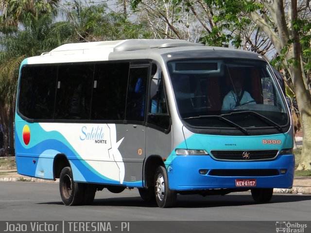 Expresso Satélite Norte 8300 na cidade de Teresina, Piauí, Brasil, por João Victor. ID da foto: 2215385.