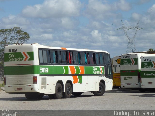 Cia. São Geraldo de Viação 3119 na cidade de Messias, Alagoas, Brasil, por Rodrigo Fonseca. Número da foto: #2214970.