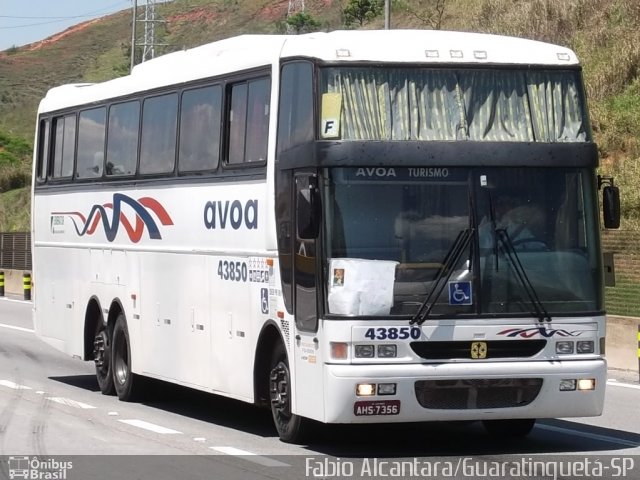 AVOA - Auto Viação Ourinhos Assis 43850 na cidade de Aparecida, São Paulo, Brasil, por Fabio Alcantara. Número da foto: #2214667.