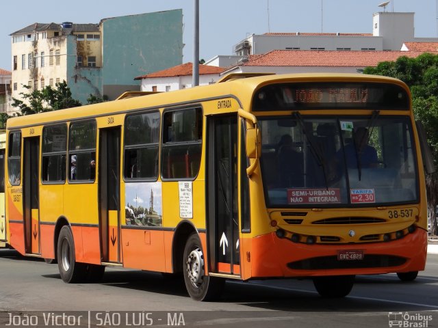TCM - Transportes Coletivos Maranhense 38-537 na cidade de São Luís, Maranhão, Brasil, por João Victor. Número da foto: #2215291.