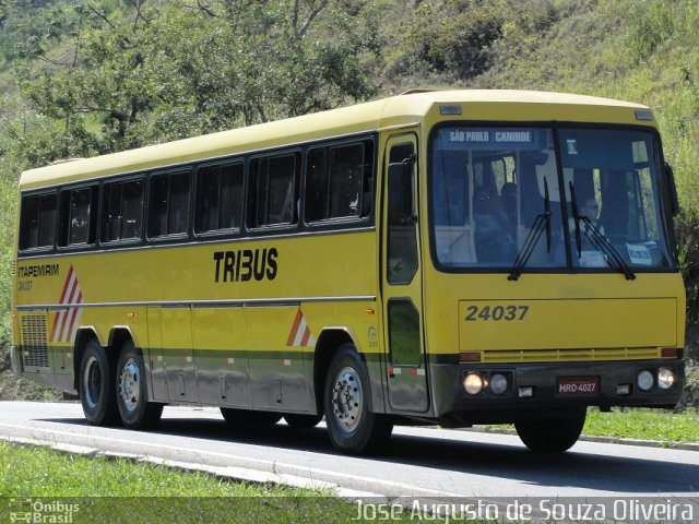 Viação Itapemirim 24037 na cidade de Barra do Piraí, Rio de Janeiro, Brasil, por José Augusto de Souza Oliveira. ID da foto: 2215856.