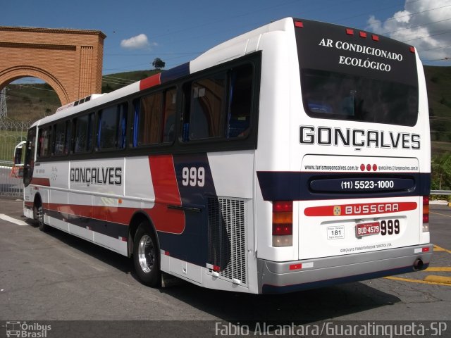 Gonçalves 999 na cidade de Aparecida, São Paulo, Brasil, por Fabio Alcantara. Número da foto: #2214604.