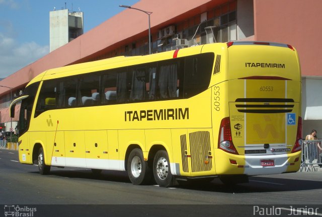 Viação Itapemirim 60553 na cidade de Rio de Janeiro, Rio de Janeiro, Brasil, por Paulo  Junior. Número da foto: #2215430.