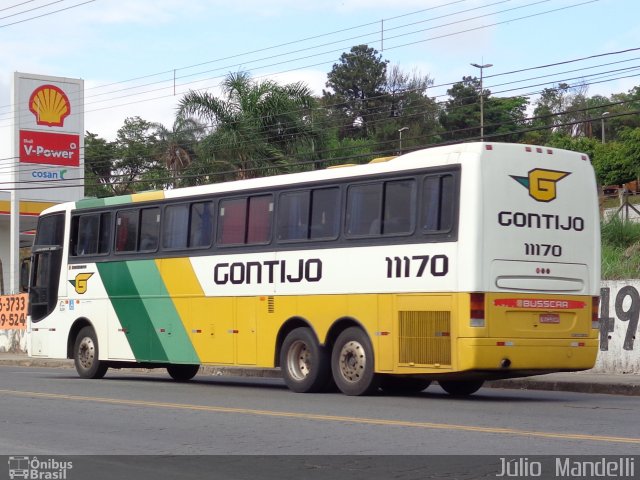 Empresa Gontijo de Transportes 11170 na cidade de Belo Horizonte, Minas Gerais, Brasil, por Júlio  Mandelli. ID da foto: 2215643.