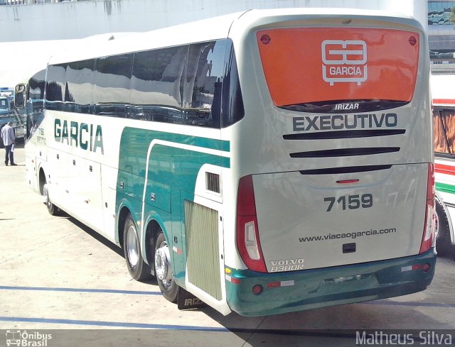 Viação Garcia 7159 na cidade de São Paulo, São Paulo, Brasil, por Matheus Silva. Número da foto: #2269796.