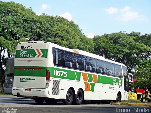 Cia. São Geraldo de Viação 11675 na cidade de São Paulo, São Paulo, Brasil, por Bruno   Studer. Número da foto: #2269516.
