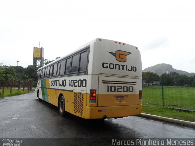 Empresa Gontijo de Transportes 10200 na cidade de Vitória, Espírito Santo, Brasil, por Marcos Pinnheiro Meneses. ID da foto: 2268642.