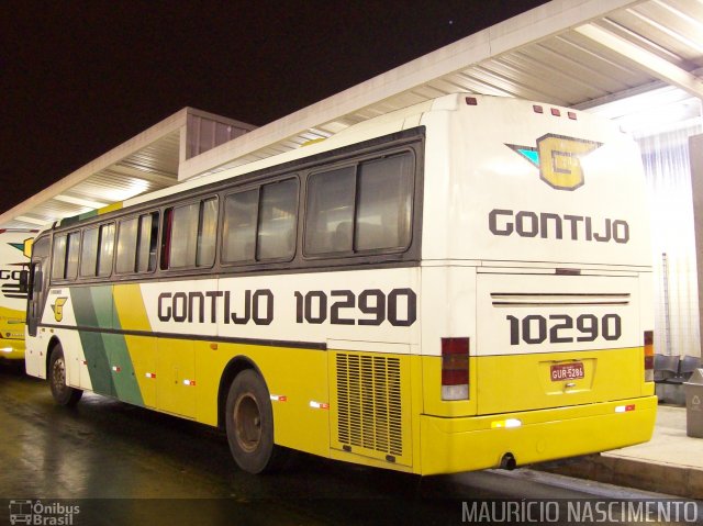 Empresa Gontijo de Transportes 10290 na cidade de Belo Horizonte, Minas Gerais, Brasil, por Maurício Nascimento. ID da foto: 2270670.