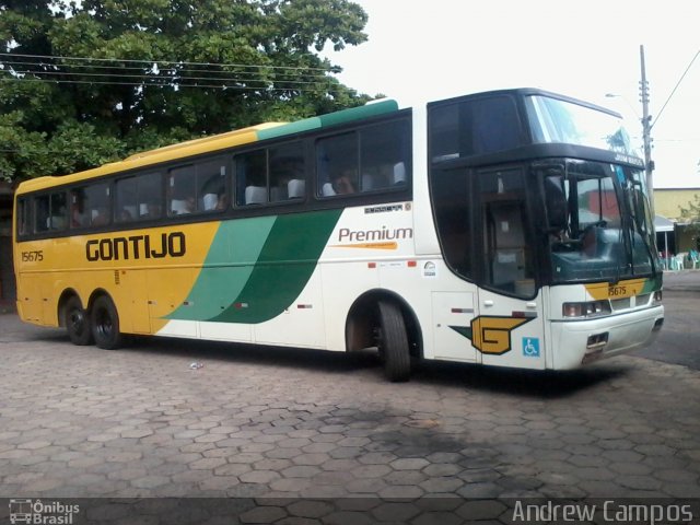 Empresa Gontijo de Transportes 15675 na cidade de Pirapora, Minas Gerais, Brasil, por Andrew Campos. ID da foto: 2269515.