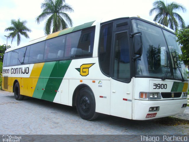 Empresa Gontijo de Transportes 3900 na cidade de Januária, Minas Gerais, Brasil, por Thiago  Pacheco. Número da foto: #2268446.